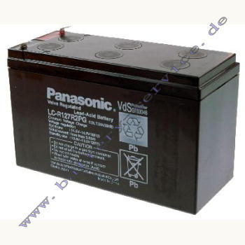 Panasonic LC-R127R2PG Bleiakku 12V 7,2Ah AGM