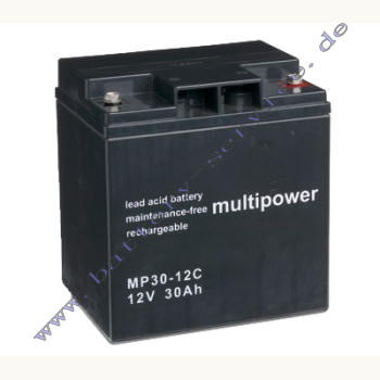 Multipower MP30-12C Bleiakku 12V 30,0Ah Agm
